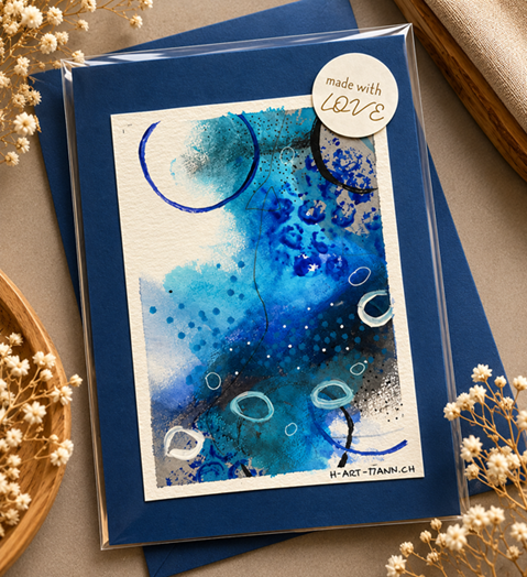 H-ART-MANN_Carte_bleu royal Eklyps By Kassidy Sylvie et Kiara